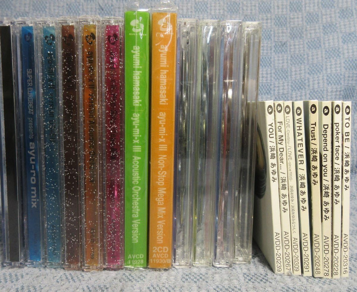 Amazon.co.jp: JA803○浜崎あゆみ アルバム+シングル(マキシ・8cm)CD